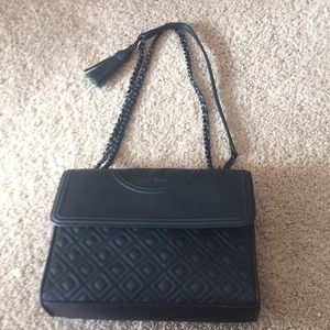 Tory Burch Fleming Matte Convertible Shoulder Bag